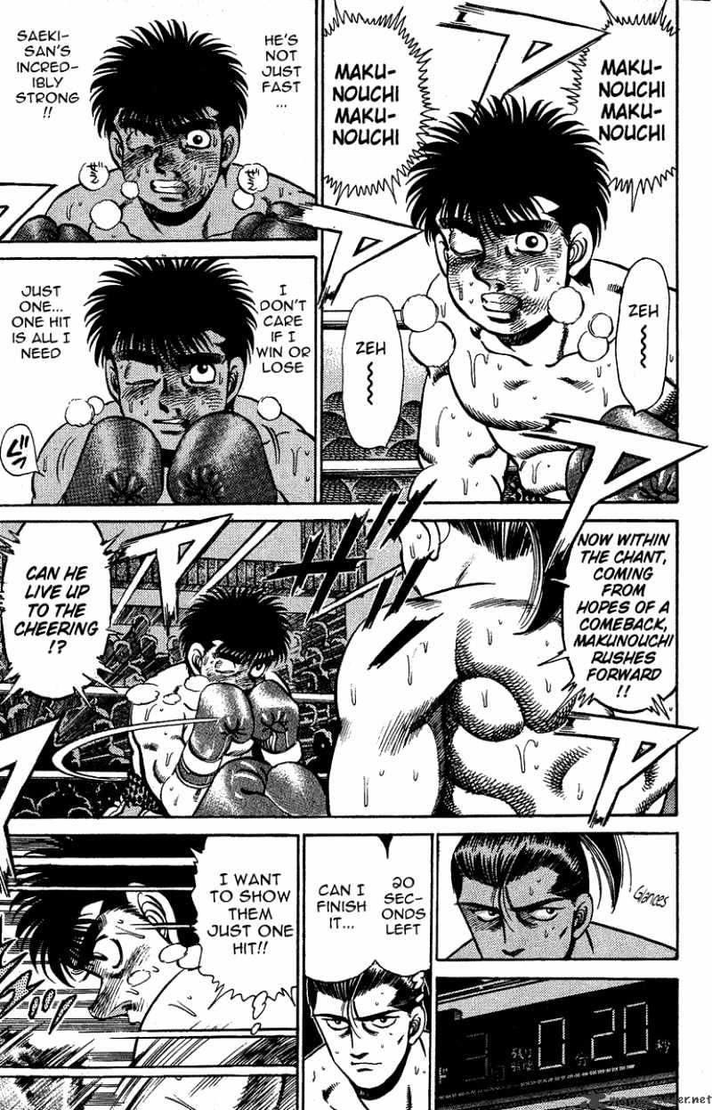 Hajime no Ippo: Fighting Spirit, Chapter 143 image 15